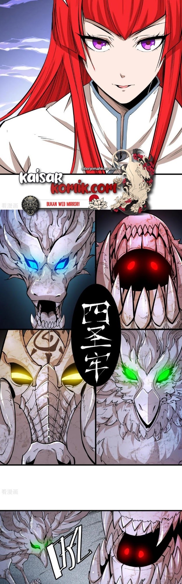 The Real King Chapter 48 Bahasa Indonesia